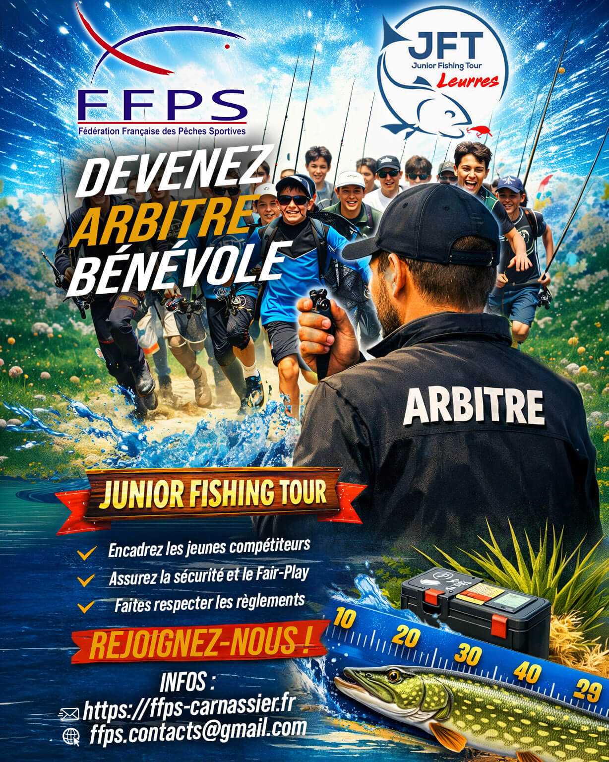 Devenez arbitre - Fédération Française des Pêches Sportives
