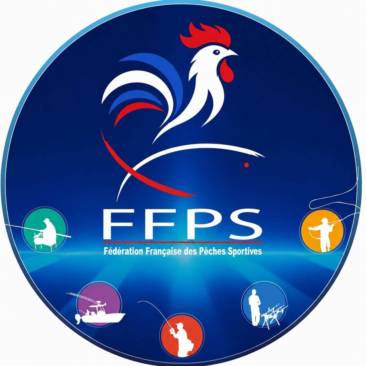 Nouveau Sticker FFPS 2026 - Fédération Française des Pêches Sportives